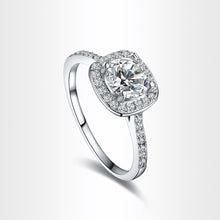 1PC Princess Square Diamond Ring Luxury Elegance Fashion Wedding Ring
