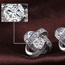 Simple Fashion Diamond Eternal Star Earrings Stud Earrings Women Jewelry