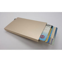 Aluminum card box anti-theft anti-brush credit card package